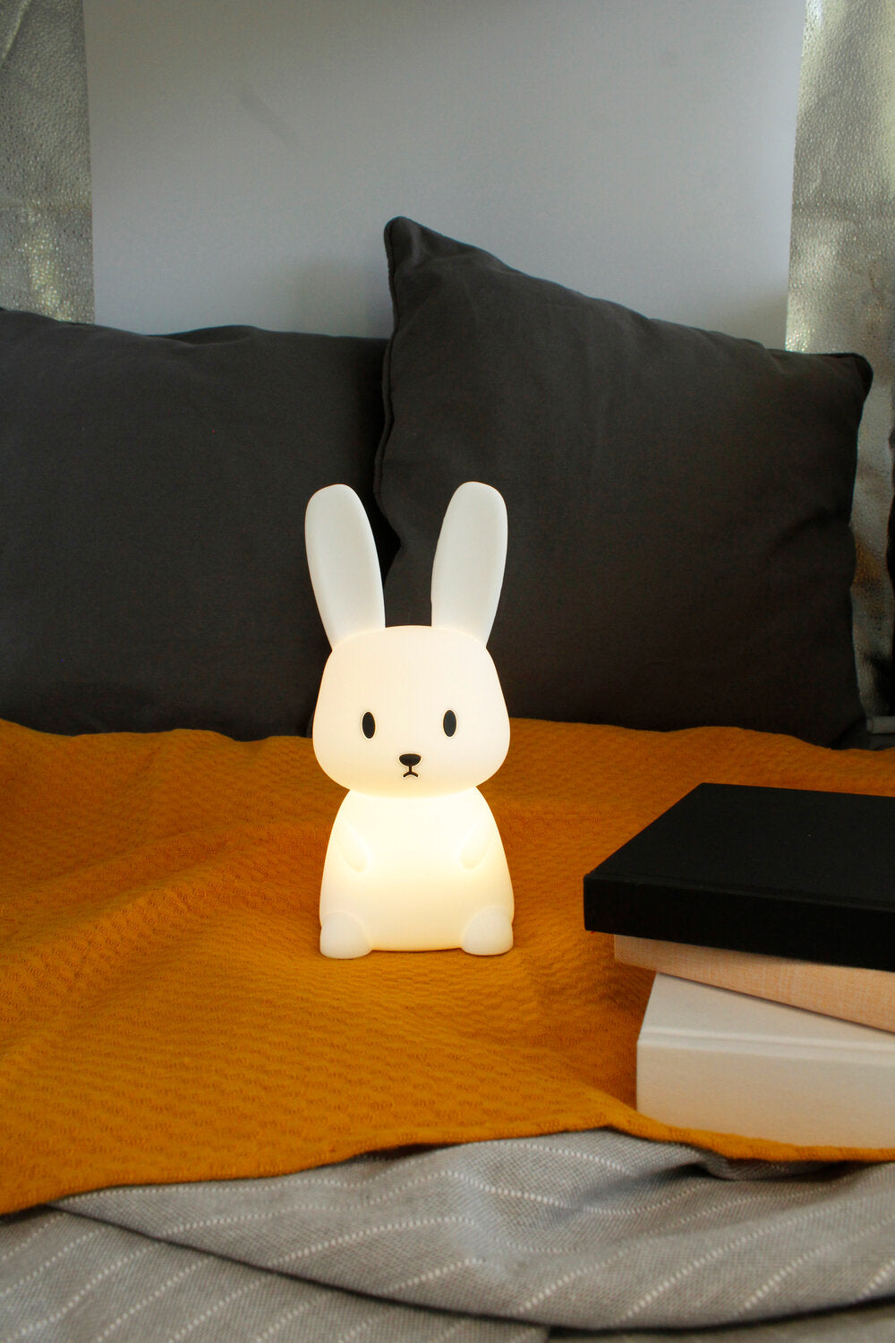 Nightlight Rabbit Bordlampe - hvid